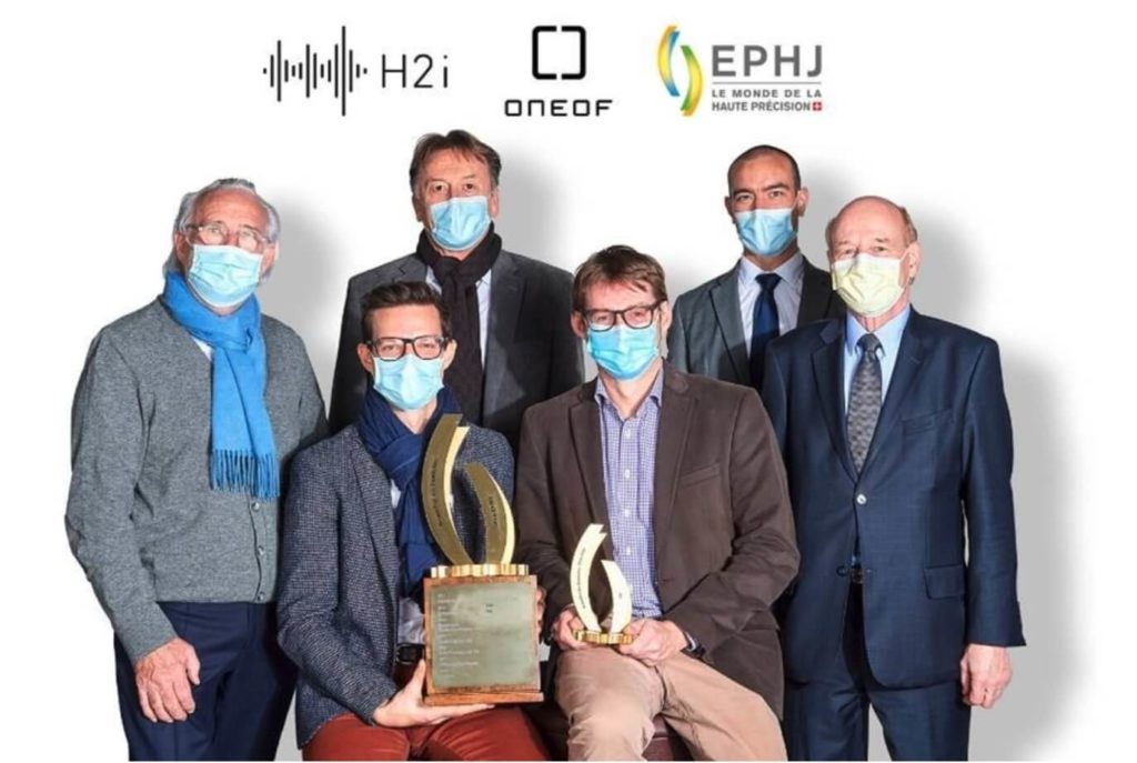 H2i’s co-directors together with Acrotec Group’s CEO François Billig and EPHJ officials